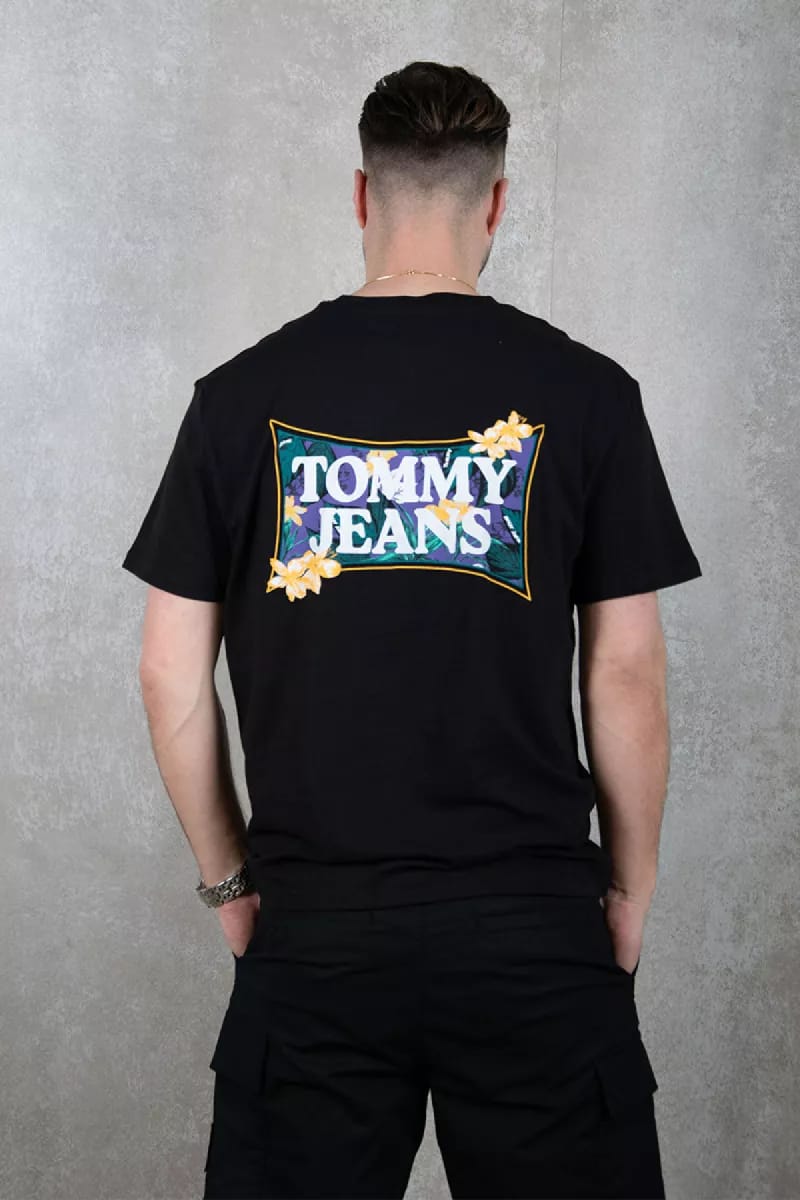 TOMMY JEANS Tricou DM0DM18562 Negru