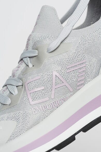EA7 EMPORIO ARMANI Pantofi sport slip-on unisex cu logo