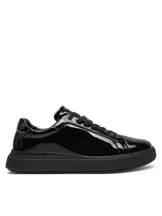 CALVIN KLEIN Sneakers Low Top Lace Up Pat HM0HM01602 Negru