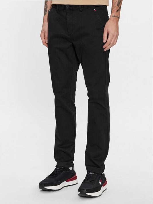 TOMMY JEANS Pantaloni Casual Chino DM0DM18339 Negru