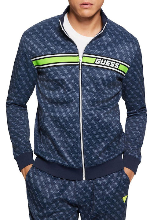 GUESS Bluză Z2BQ06FL04Q-P7IU Bleumarin
