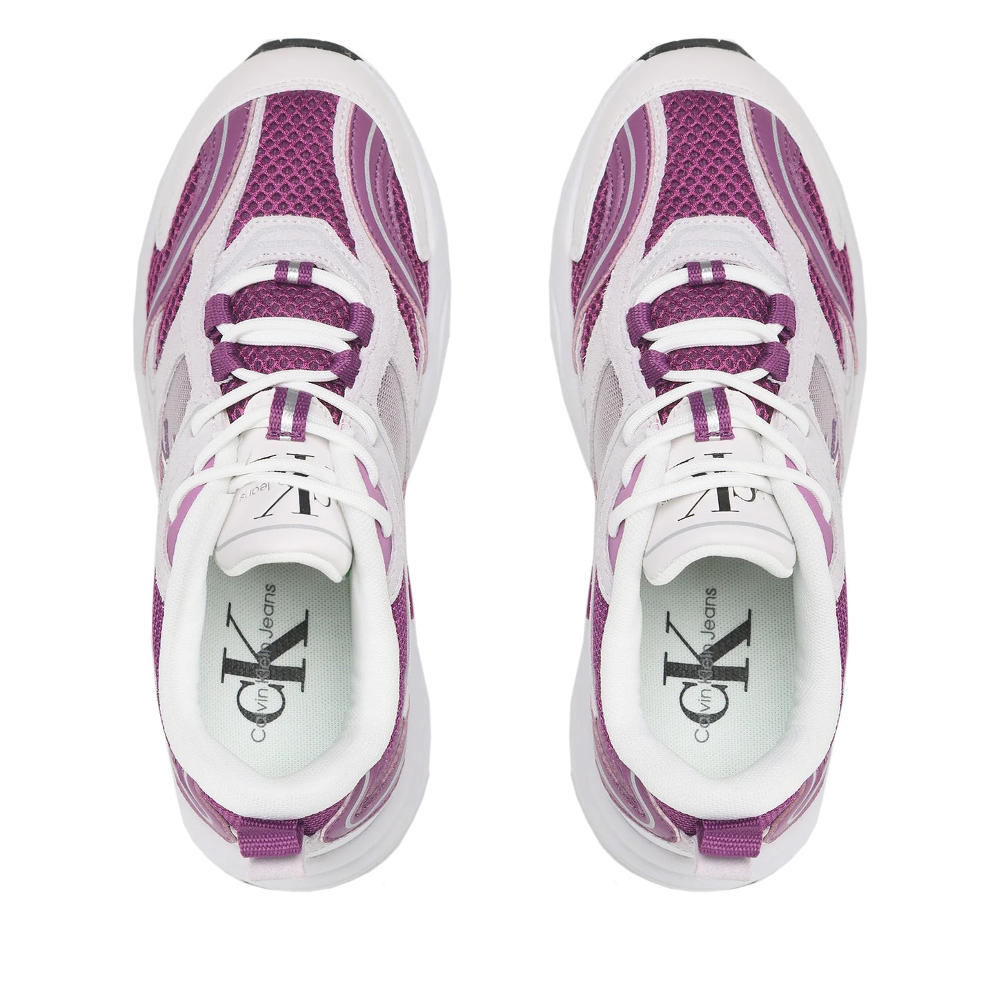 CALVIN KLEIN JEANS Sneakers Retro Tennis Su-Mesh - Amethyst/Ghost Grey