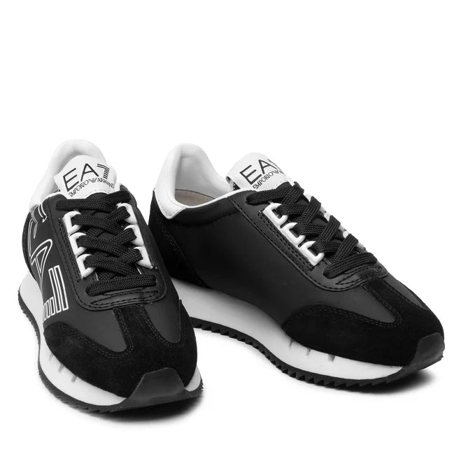 EA7 EMPORIO ARMANI Sneakers Black/White